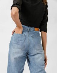 HIGH RISE WIDE LEG JEAN