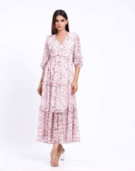 Clara Frill Maxi Dress