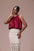 The Maya Bubble-Hem  Top