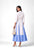 Azure Line Shirt Dress