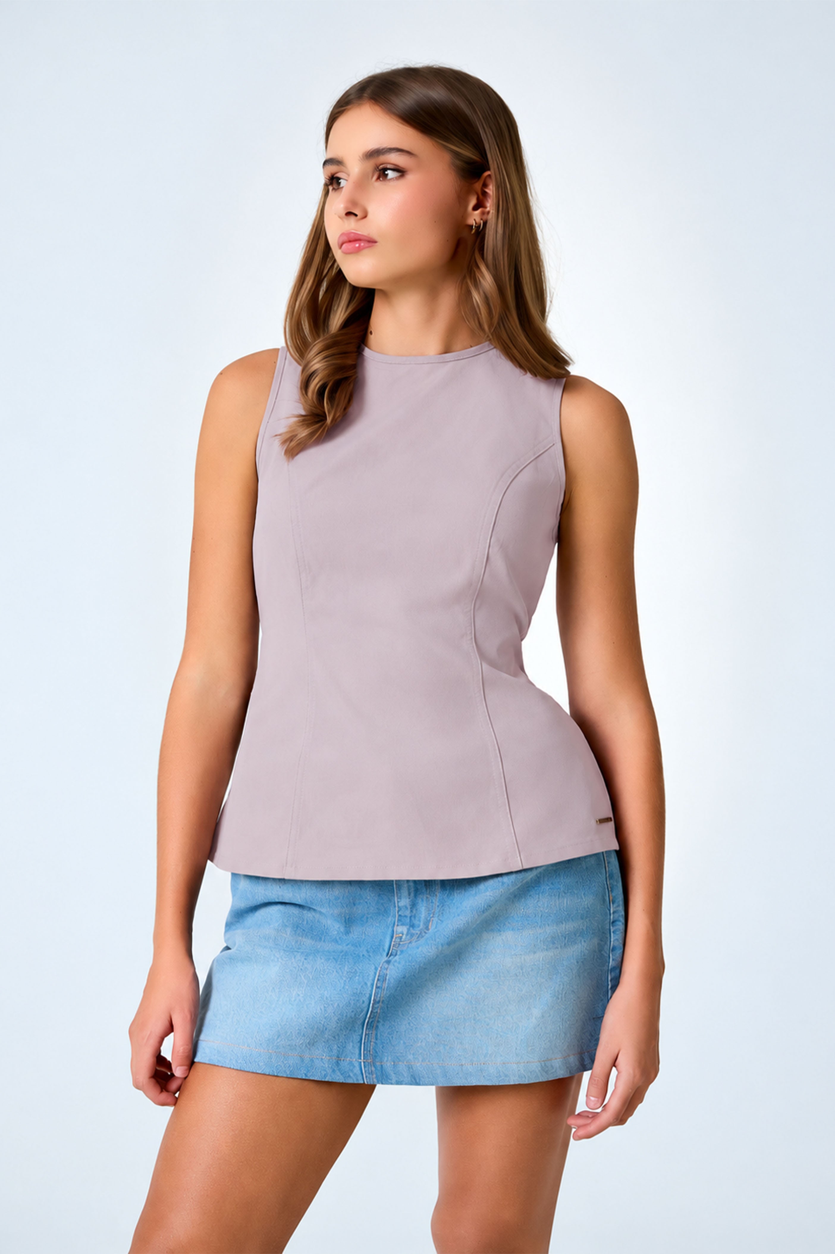 The Sage Back-Tie Sleeveless Top