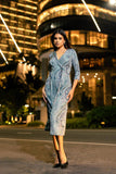 Whimsical wrap blazer dress