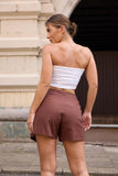 Willa Rose Linen Skort