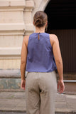 Nola Petal Linen Top