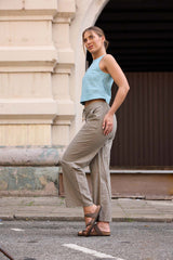 Summer Linen Basic Pant