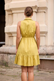 Roselle Linen Dress