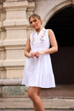 Roselle Linen Dress