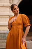 Sunwoven Linen Dress