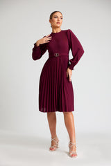 Vienna Grace Pleated Dress