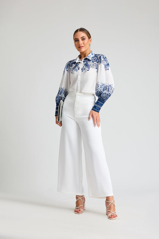 Regal Bloom Long Sleeve WW Top