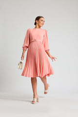 Vienna Grace Pleated Dress