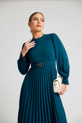 Vienna Grace Pleated Dress
