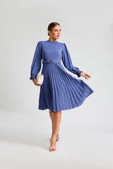 Vienna Grace Pleated Dress