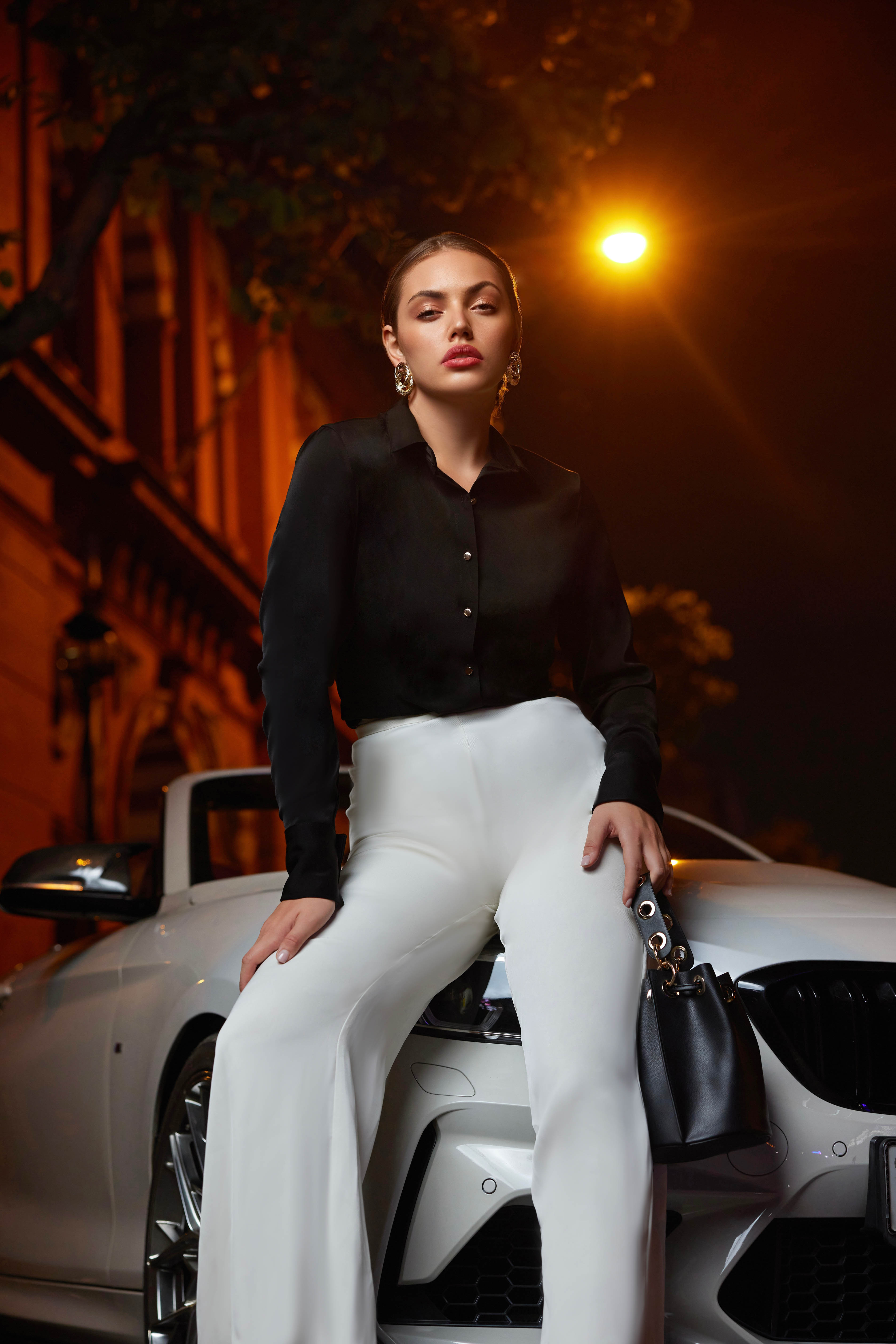 Luxe Button Down Top