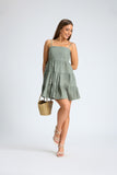 Tara Strappy Frill Detail Dress