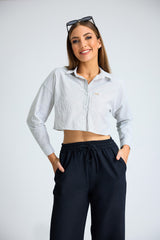 Striped Crop Top
