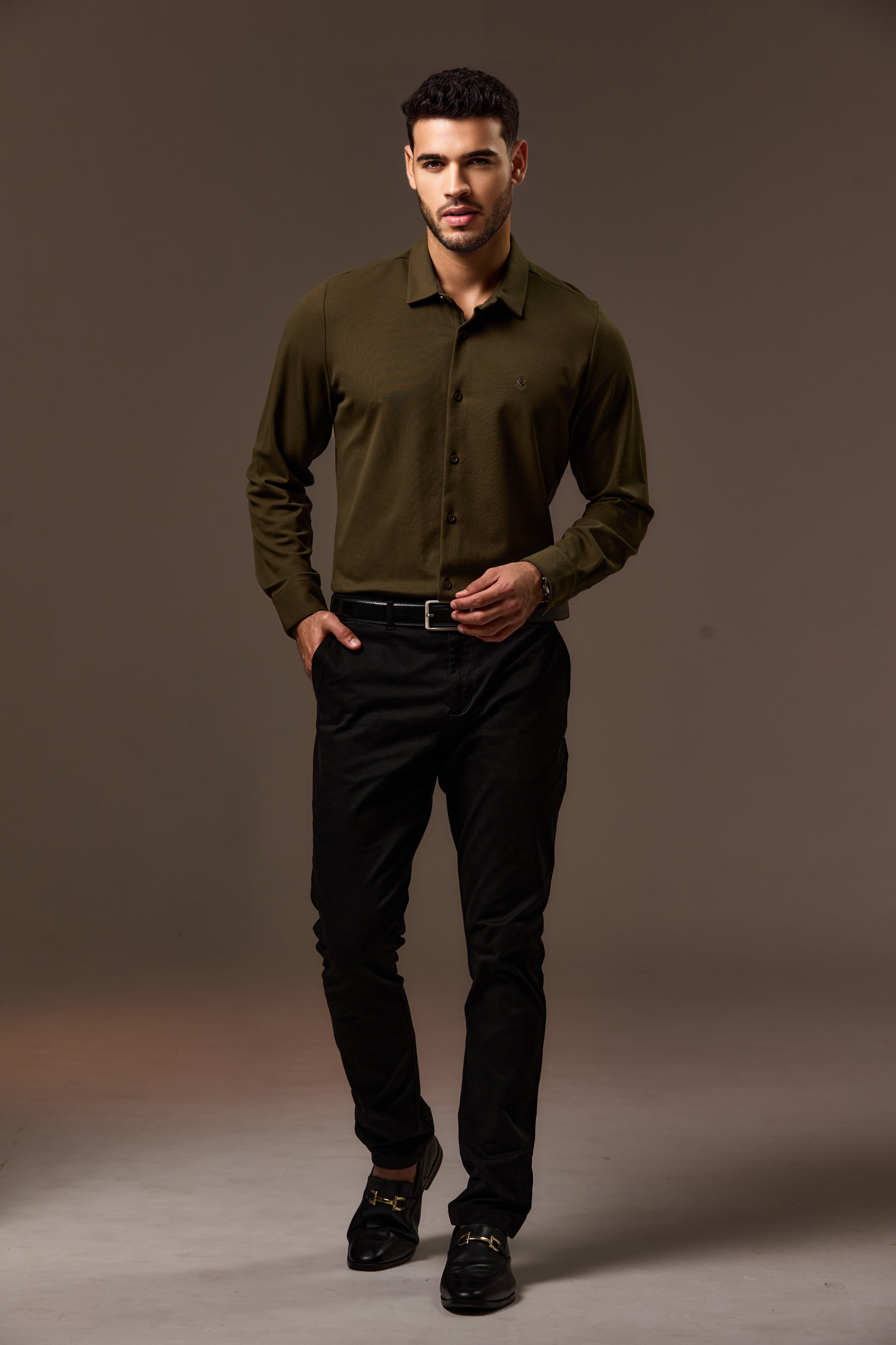 Nexar Knit Button shirt