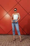 Elevate High-Rise Straight Denim