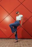 Retro Rise Flare Jeans