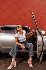 High-Rise Vintage wide Jeans