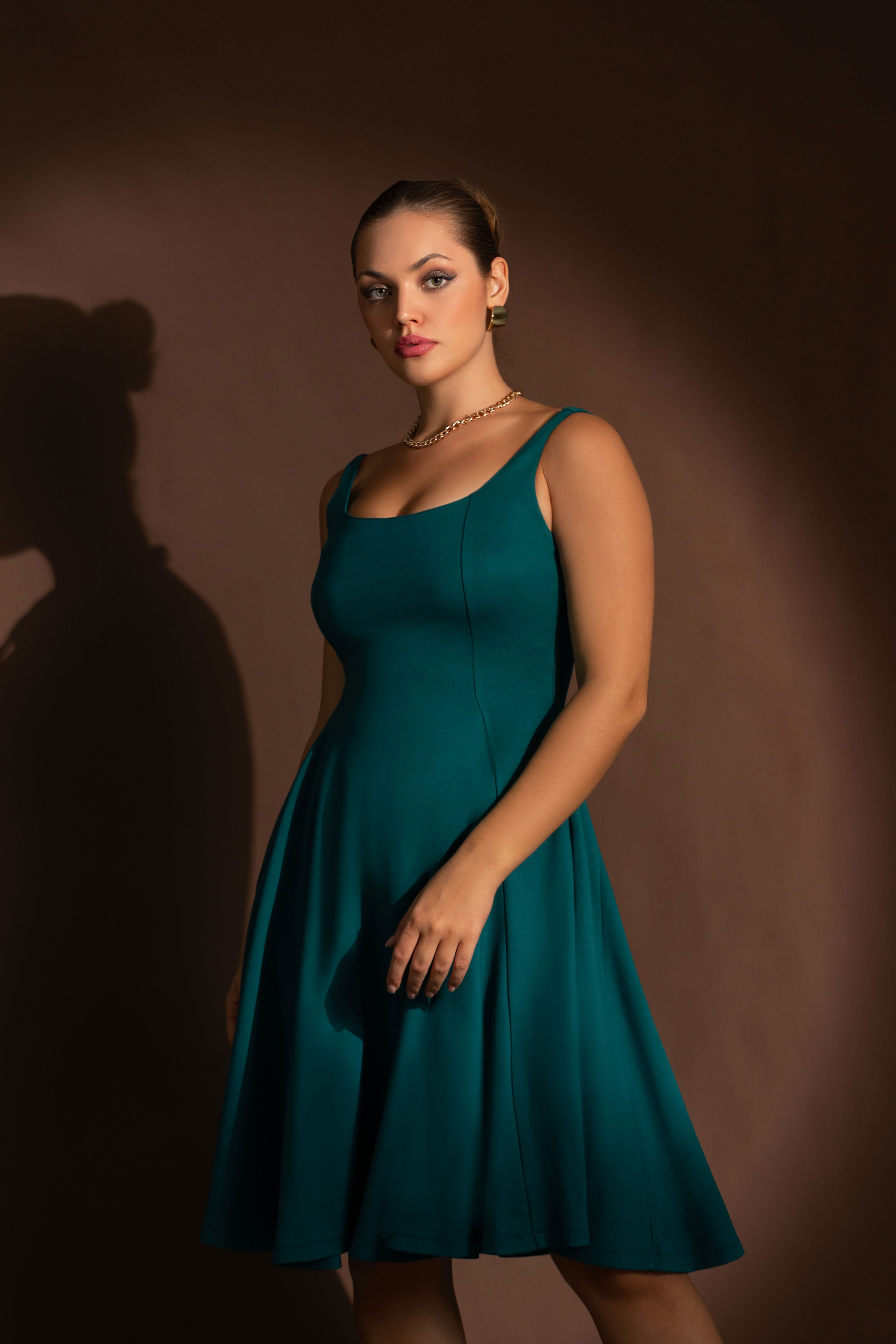 Jade Reverie midi Dress