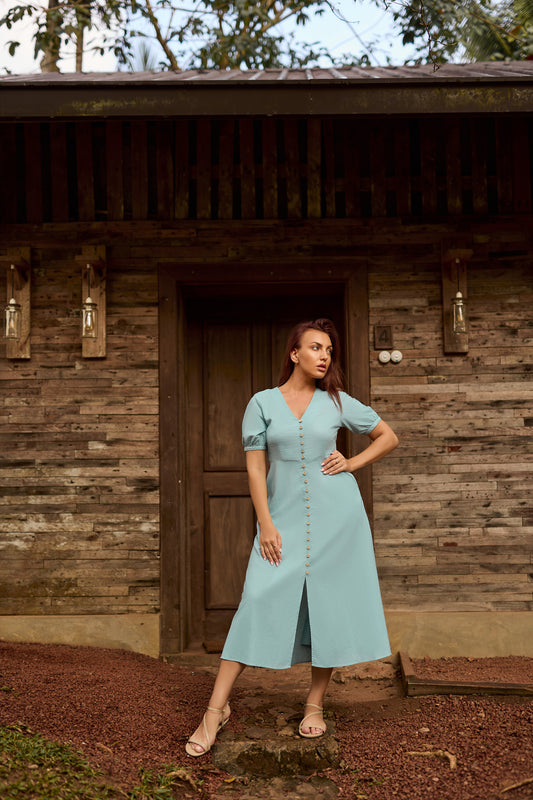 Faye Linen Dress