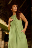 Blush Fern Linen Dress