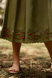 Mira Flor Linen Dress