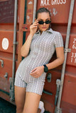 Gridlock Romper