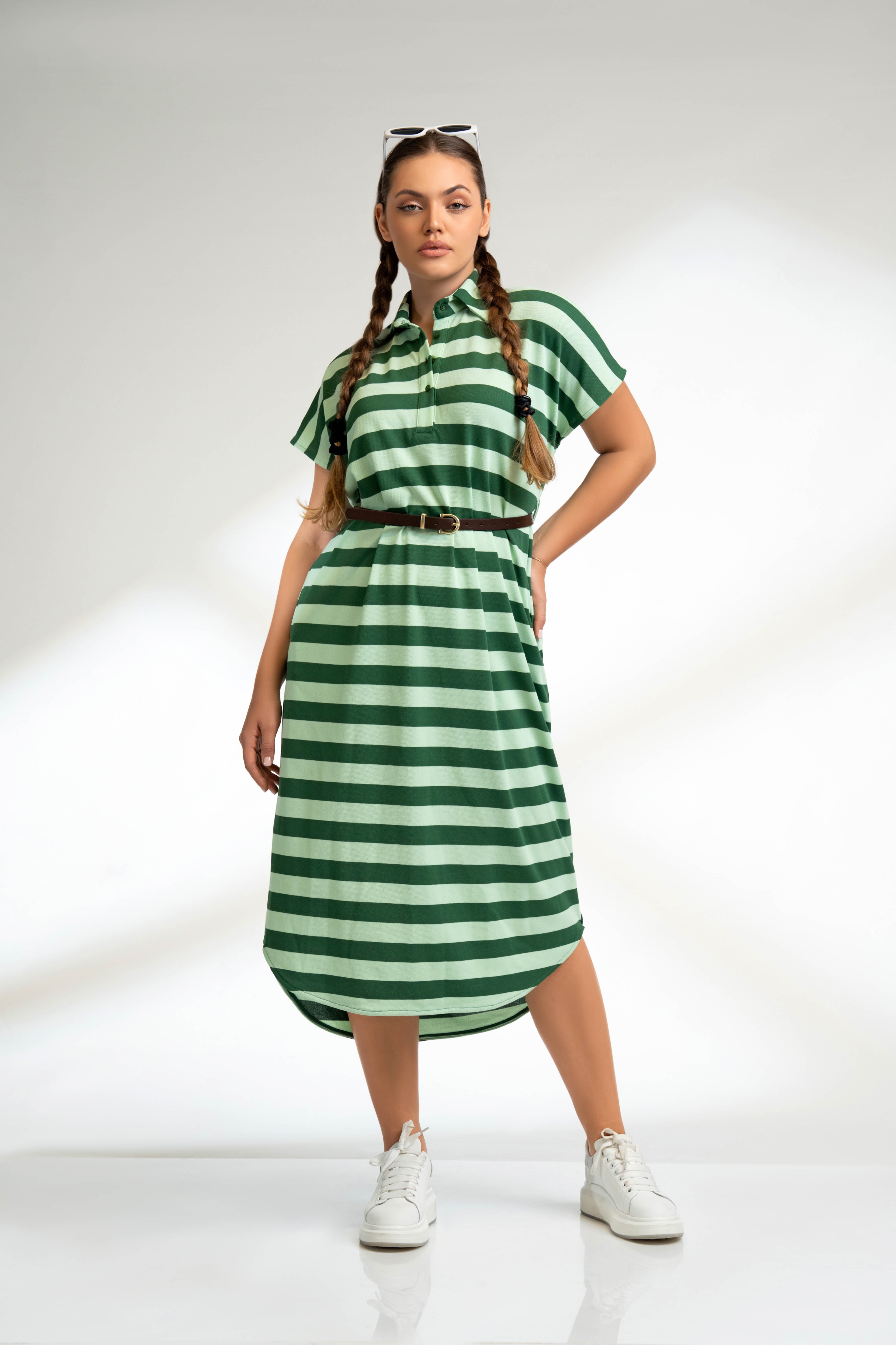 Breton Horizon Shirt-Dress