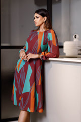 Radiant Hues Work Wear Dress