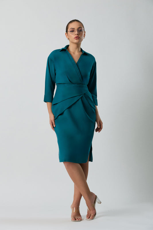 Modular Elegance Dress