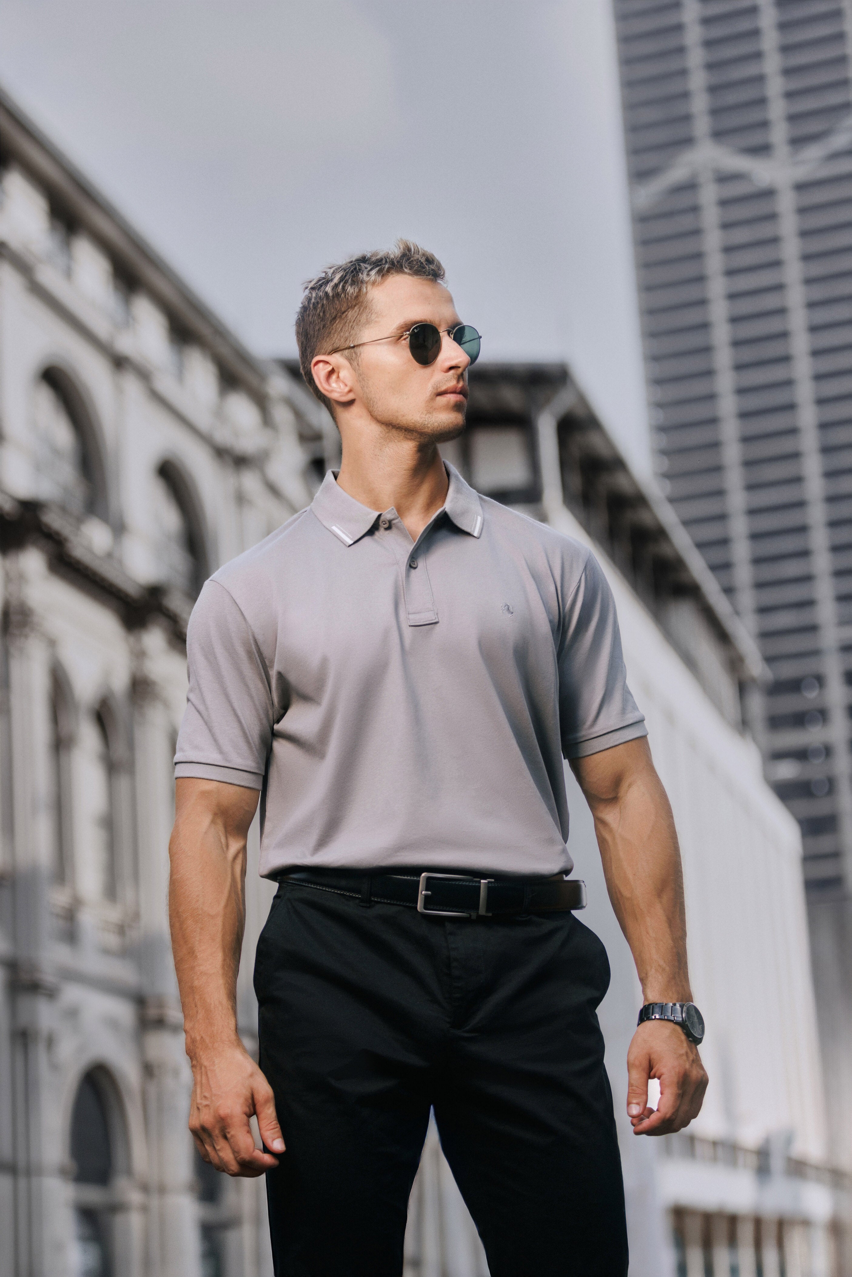 The Refined Tipped Collar Polo