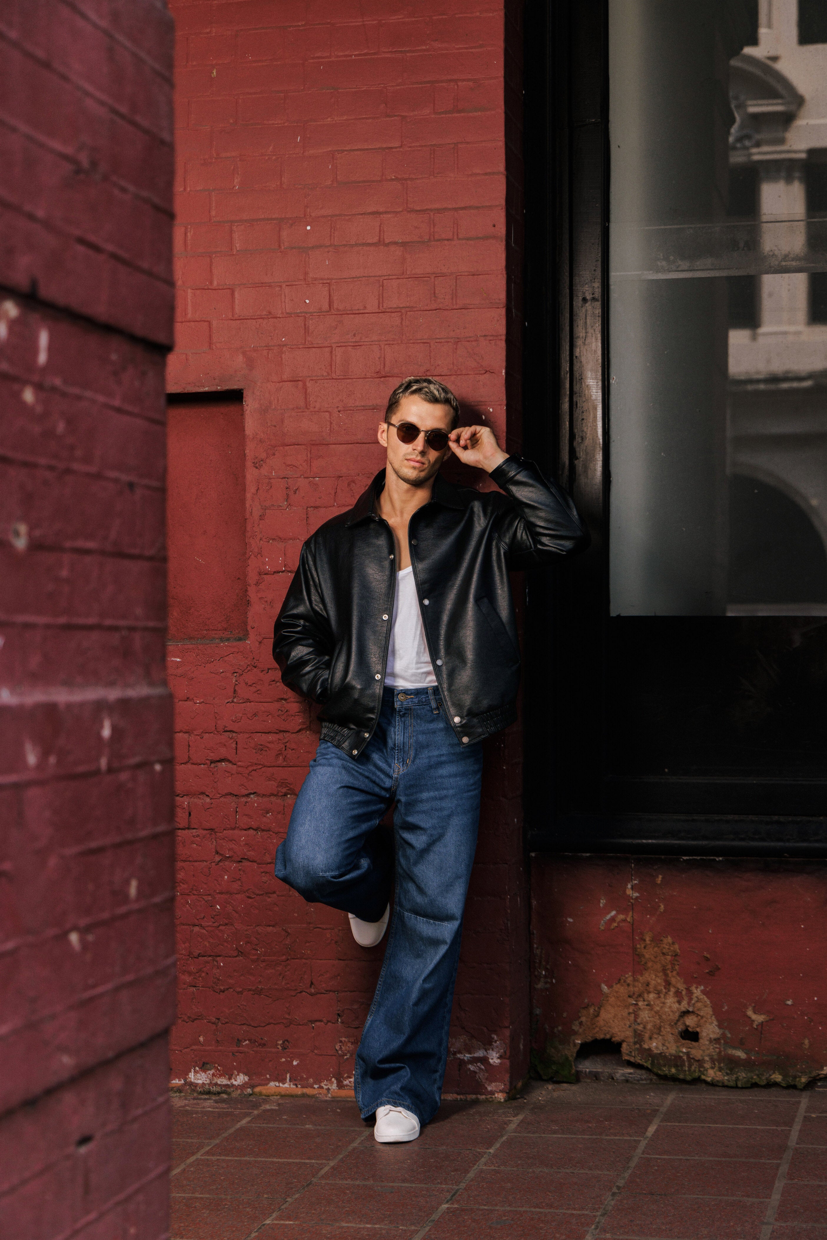 Core Flow Wide-Leg Denim