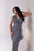 Velour Drape Maxi