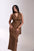 Velour Drape Maxi