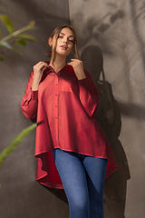 Evelyn Oversized Top