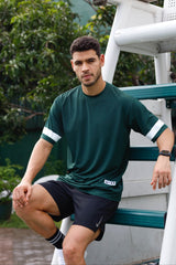 Own the game over sized printed tee SCY range - Green