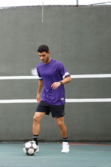 Own the game over sized printed tee SCY range - Purple