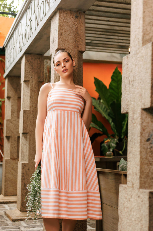 Summer Lines Midi Dress