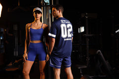 Own the game over sized printed tee SCY range - Dark Blue