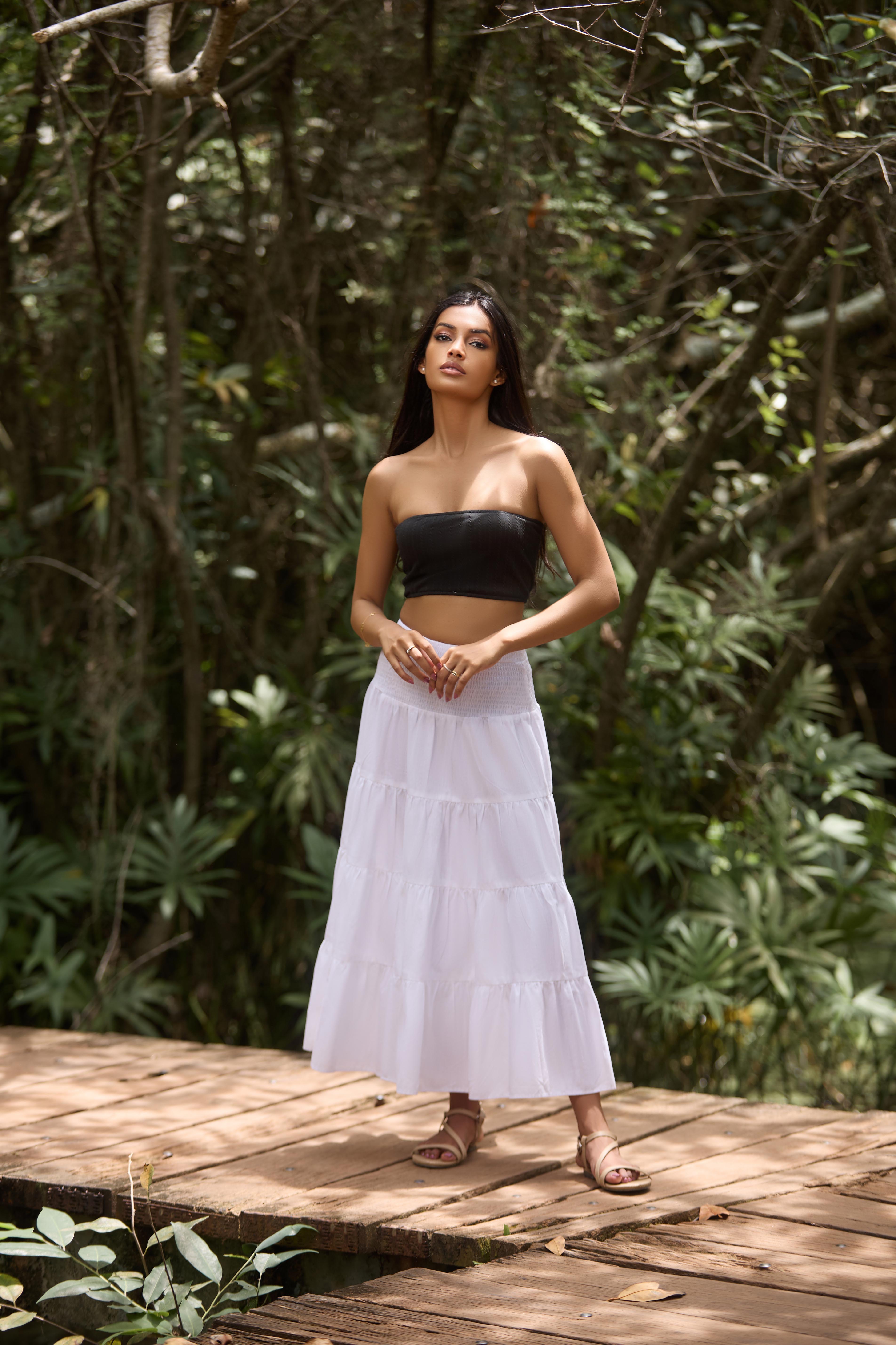 Lunee Belle Linen Skirt