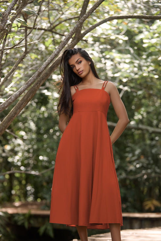 Bloomira Belle Linen Dress