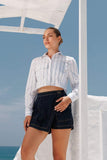 Effortless Edge Crop Top