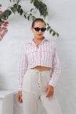 Effortless Edge Crop Top