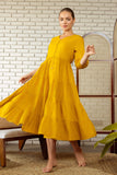 Frills Of Charm Midi Dress
