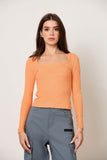 Squared Off Rib Tee