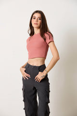 Rib Crop Top