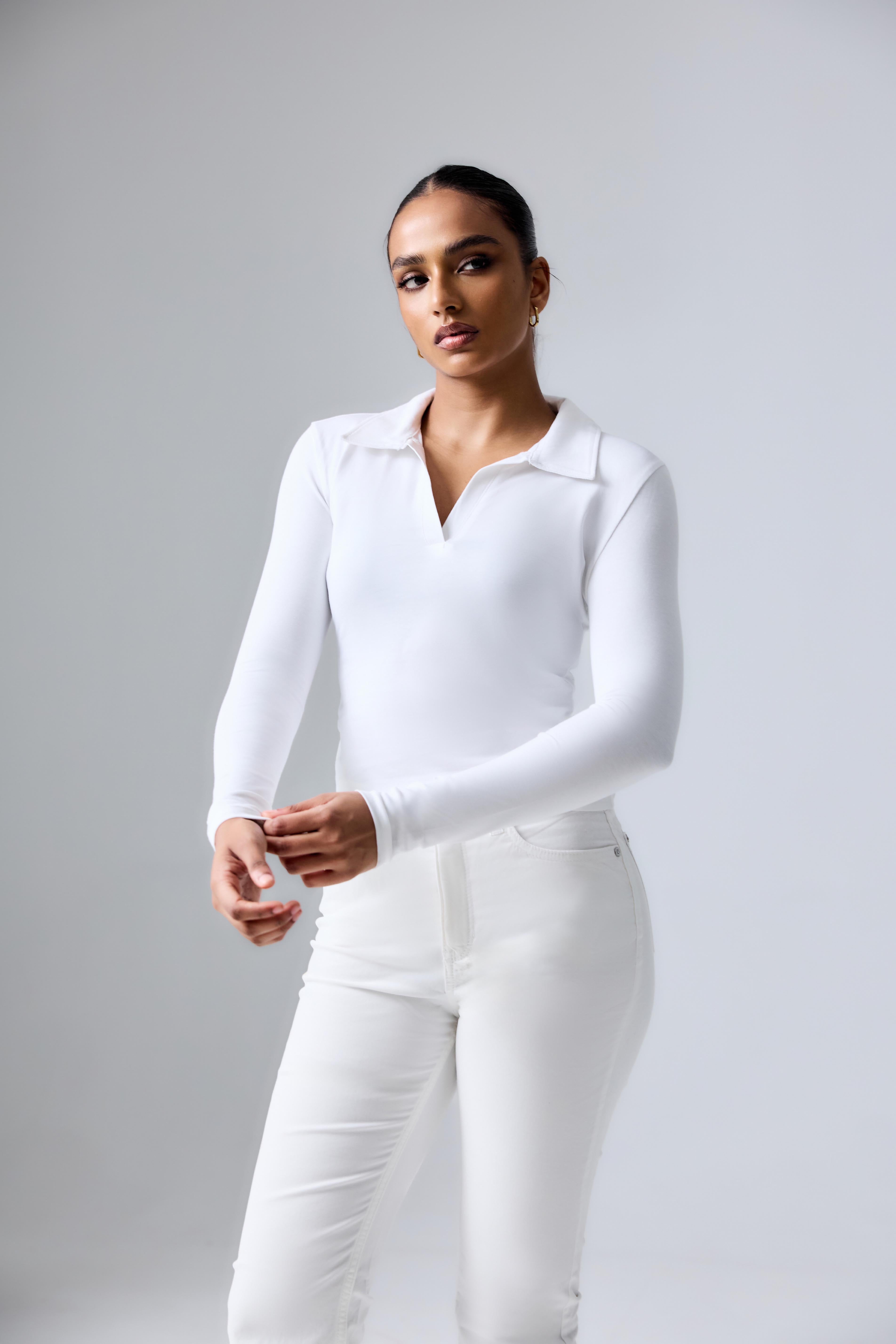 Evi Long Sleeve Polo