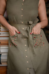 Solstic Soul Linen Dress